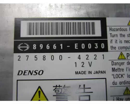 HINO J08E-TA ENGINE CONTROL MODULE (ECM)