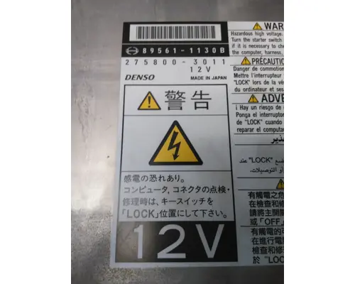 HINO J08E-TA ENGINE CONTROL MODULE (ECM)