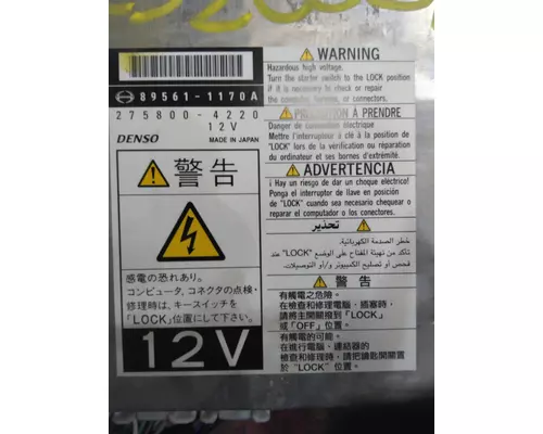 HINO J08E-TA ENGINE CONTROL MODULE (ECM)
