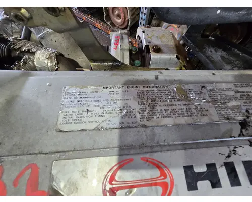 HINO J08E-TA Engine Assembly
