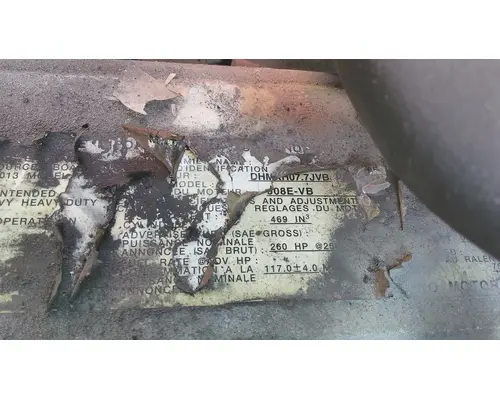 HINO J08E-VB ENGINE ASSEMBLY