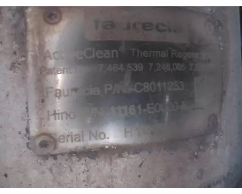 HINO J08E-VC DPF ASSEMBLY (DIESEL PARTICULATE FILTER)