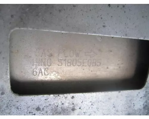HINO J08E-VC DPF ASSEMBLY (DIESEL PARTICULATE FILTER)