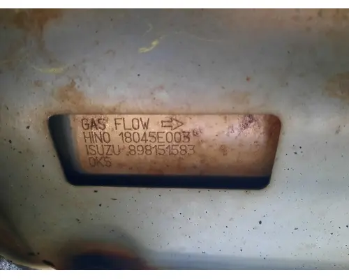 HINO J08E-VC DPF ASSEMBLY (DIESEL PARTICULATE FILTER)