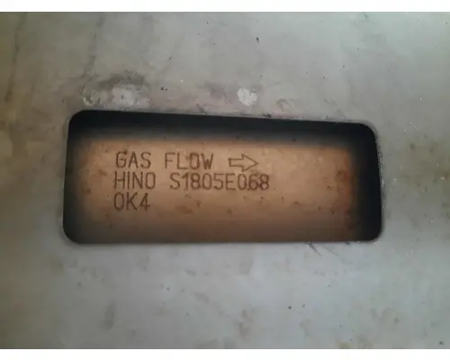 HINO J08E-VC DPF ASSEMBLY (DIESEL PARTICULATE FILTER)