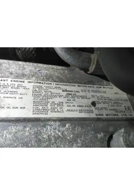 HINO J08E-VC ENGINE ASSEMBLY