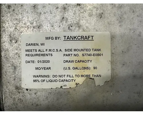 HINO L6 Fuel Tank