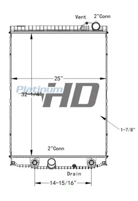 HINO L RADIATOR ASSEMBLY