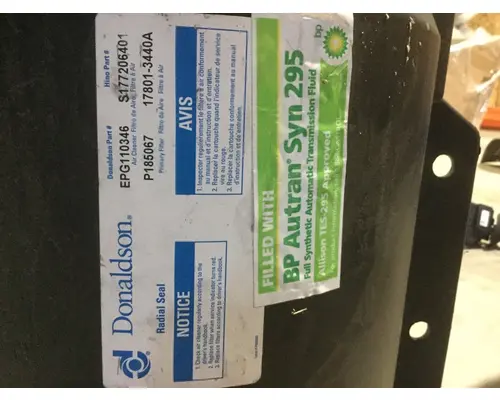 HINO  AIR CLEANER