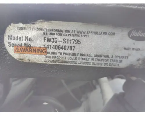 HOLLAND STATIONARY FIFTH WHEEL