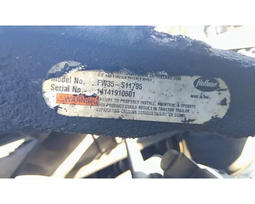 HOLLAND STATIONARY FIFTH WHEEL