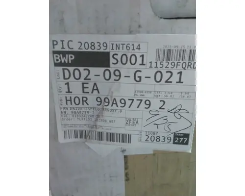 HORTON 99A9779-2 FAN CLUTCHHUB ASSEMBLY