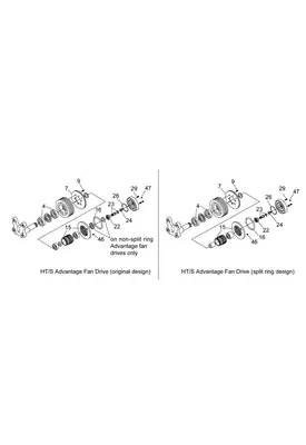 HORTON HTS/S Repair Kits Fan Clutch