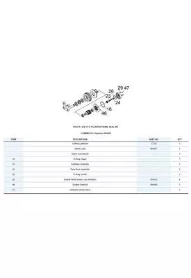 HORTON HTS/S Repair Kits Fan Clutch
