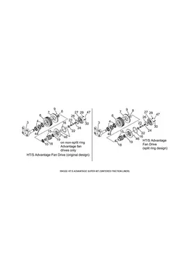 HORTON HTS/S Repair Kits Fan Clutch