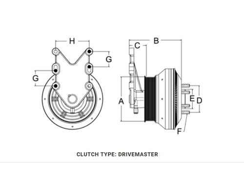 HORTON T370 Fan Clutch