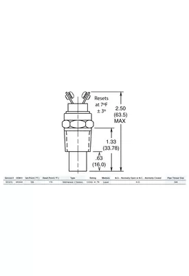 HORTON Thermal Switch Fan Clutch