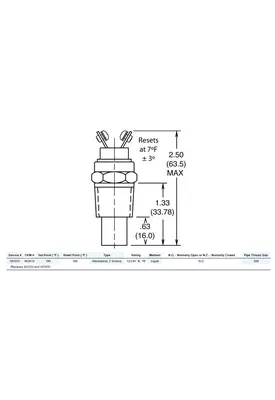 HORTON Thermal Switch Fan Clutch