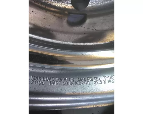 HUB PILOTED - ALUMINUM 22.5 X 14.00 WHEEL