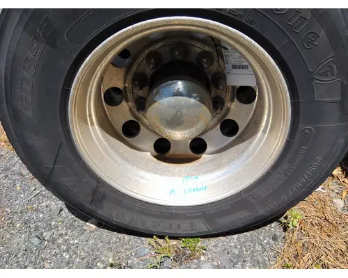 HUB PILOTED - ALUMINUM 22.5 X 8.25 WHEEL