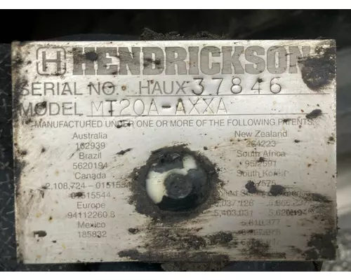 Hendrickson (Suspension) MT20A-A49A Tag Axle