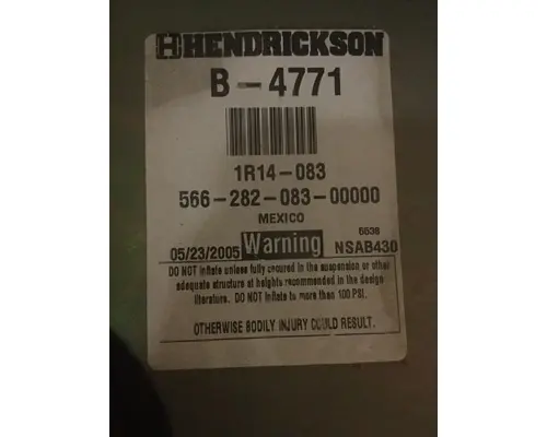 Suspension HENDRICKSON  Hagerman Inc.