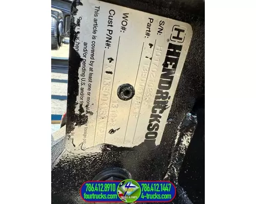 Hendrickson LIFT AXLE- NON-STEERABLE Tag Axle