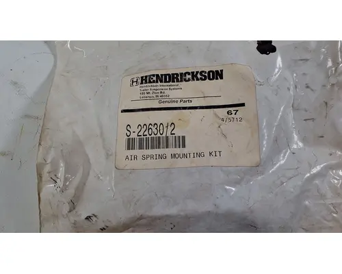 Hendrickson  Air Spring