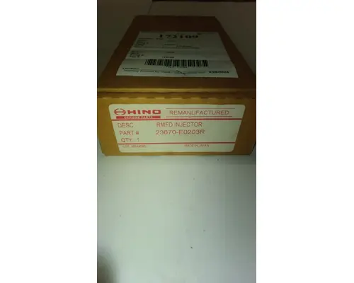 Fuel Injector Hino  Edmonton Rctp