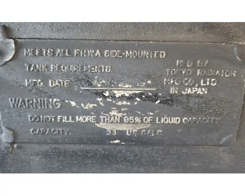 Hino 195 Fuel Tank