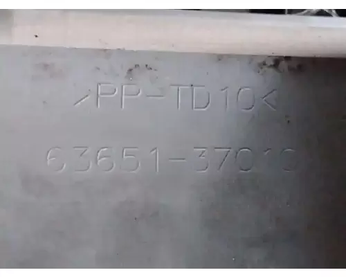 Hino 195 Sun Visor (External)