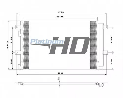 Air Conditioner Condenser HINO 238 LKQ Plunks Truck Parts And Equipment - Jackson