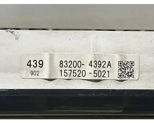 Hino 238 Instrument Cluster