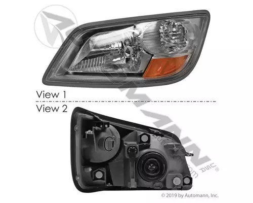 Headlamp Assembly HINO 258 2006-2018 LKQ Geiger Truck Parts
