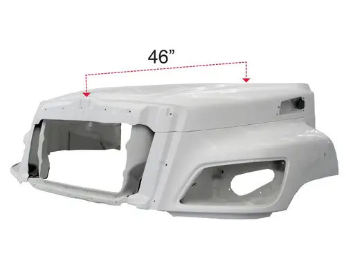 Hood HINO 258 2011-2025 LKQ Plunks Truck Parts And Equipment - Jackson