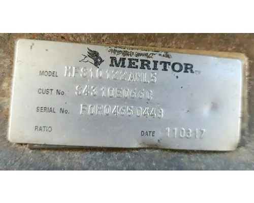 Hino 268 Axle Assy, Fr (4WD)