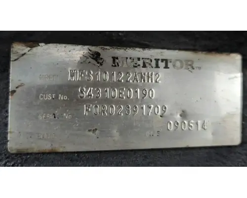 Hino 268 Axle Assy, Fr (4WD)
