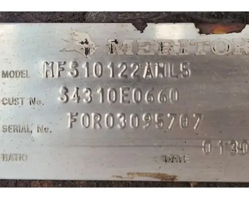Hino 268 Axle Assy, Fr (4WD)