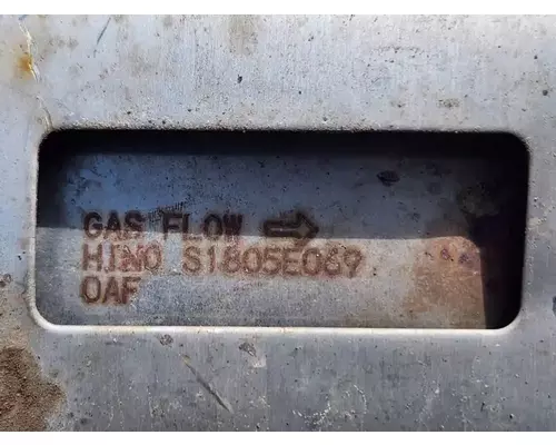 Hino 268 DPF (Diesel Particulate Filter)