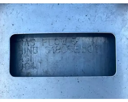 Hino 268 DPF (Diesel Particulate Filter)
