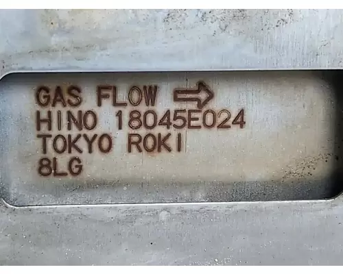 Hino 268 DPF (Diesel Particulate Filter)