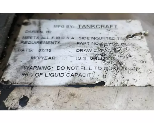 Hino 268 Fuel Tank