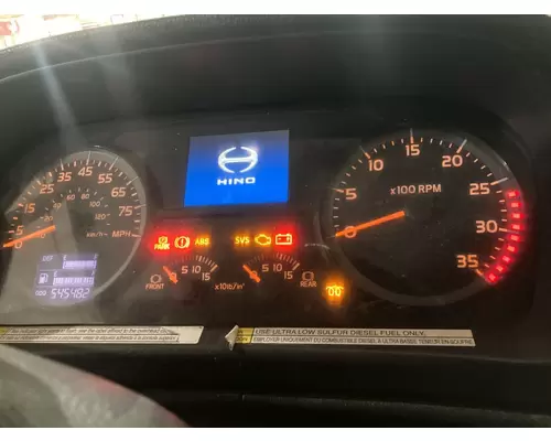 Hino 268 Instrument Cluster