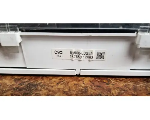 Hino 268 Instrument Cluster