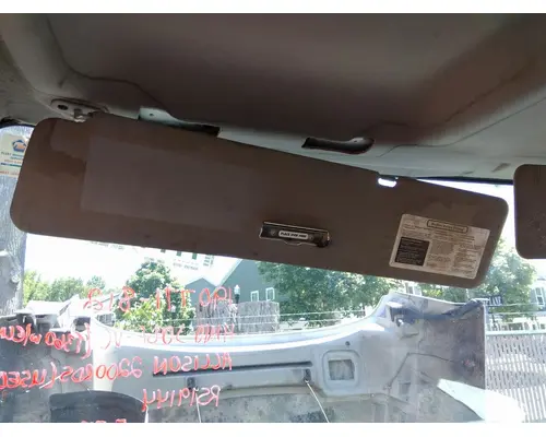 Interior Sun Visor HINO 268 LKQ Heavy Truck Maryland