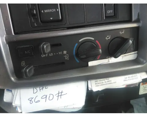 Temperature Control HINO 268 LKQ Evans Heavy Truck Parts