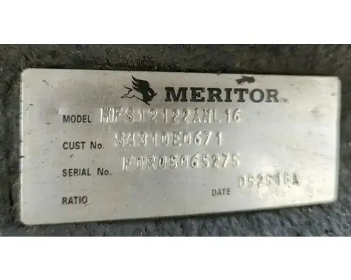 Hino 338 Axle Assy, Fr (4WD)