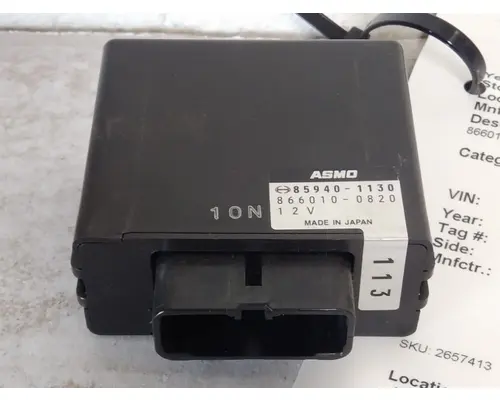 Electrical Parts, Misc. HINO 338 LKQ Western Truck Parts