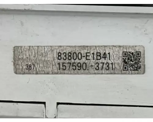 Hino 338 Instrument Cluster
