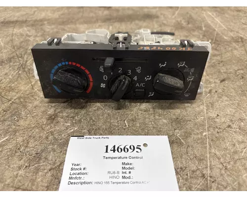 Temperature Control HINO HINO 155 West Side Truck Parts